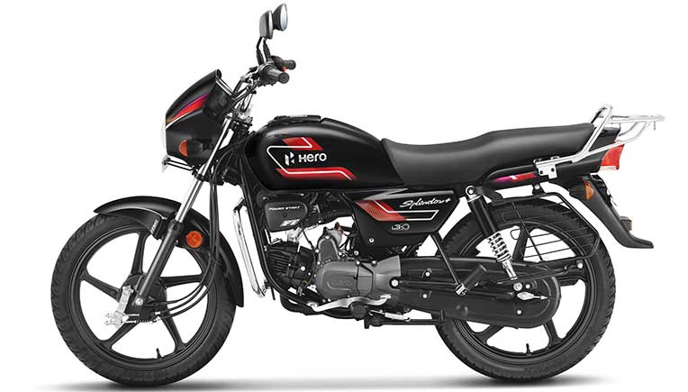Hero Motocorp launches Splendor+ Black and Accent at Rs 64470/-