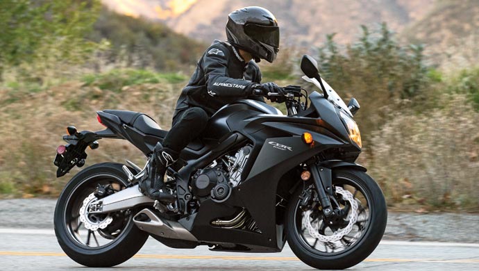 Honda CBR650F superbike