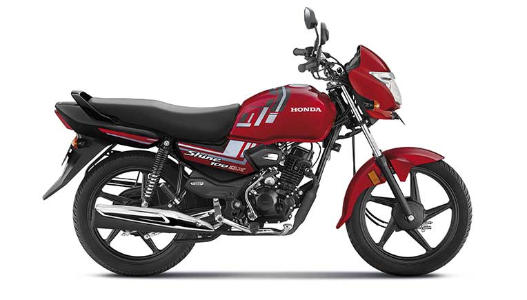 Honda-Shine-100-DX-Imperial-Red-Metallic
