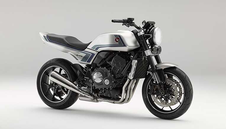 Honda world premiere of CB-F Concept 