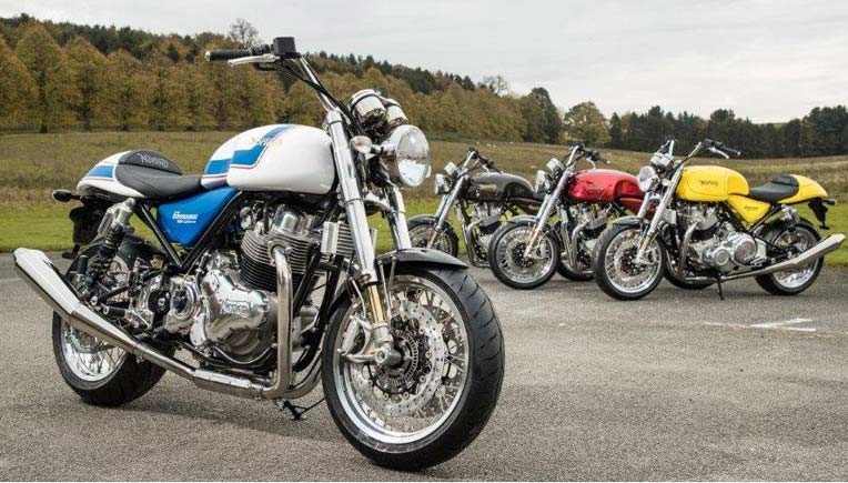 The new Norton Commando 961 California Picture for representation purpose only