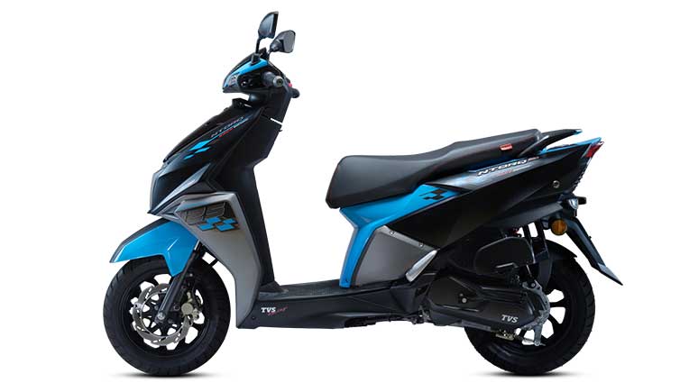 Marine blue colour TVS NTorq 125 Race Edition at Rs 87011
