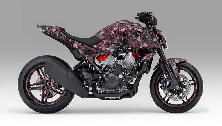 Honda V3R 900 E-Compressor Prototype 