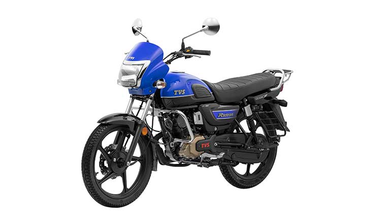 New TVS Radeon gets reverse LCD Cluster with Real-Time Mileage Indicator 