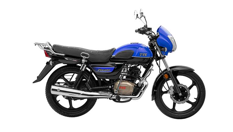 New TVS Radeon gets reverse LCD Cluster with Real-Time Mileage Indicator 