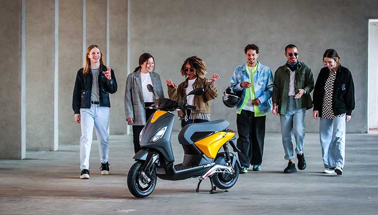 Piaggio One new gen e-scooters to make world debut on TikTok 