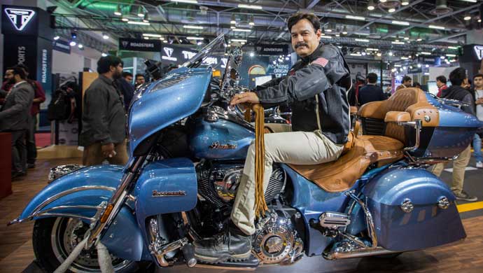 Pankaj Dubey, Managing Director, Polaris India Pvt Ltd. on the excitingnew Blue Diamond Indian Roadmaster
