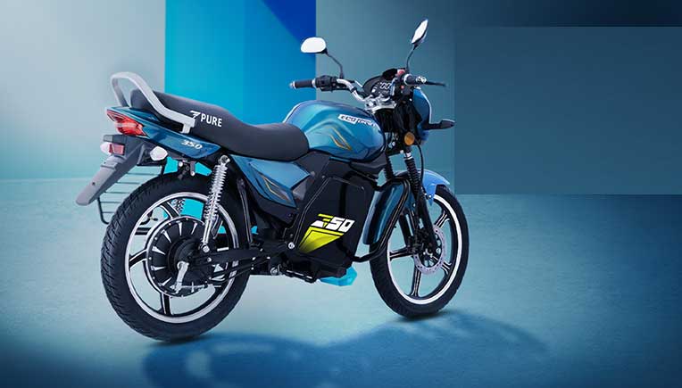 Pure EV launches ecoDryft 350 electric motorcycle with 171km range