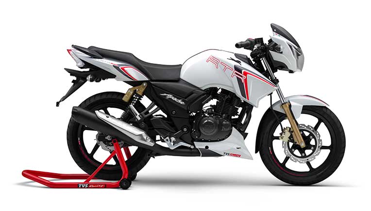 Race Edition of TVS Apache RTR 180 
