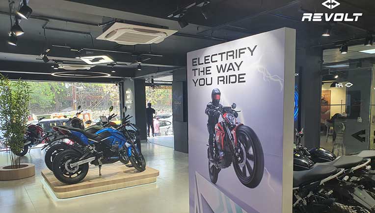 Revolt Motors’ first company-owned company-operated store in Delhi