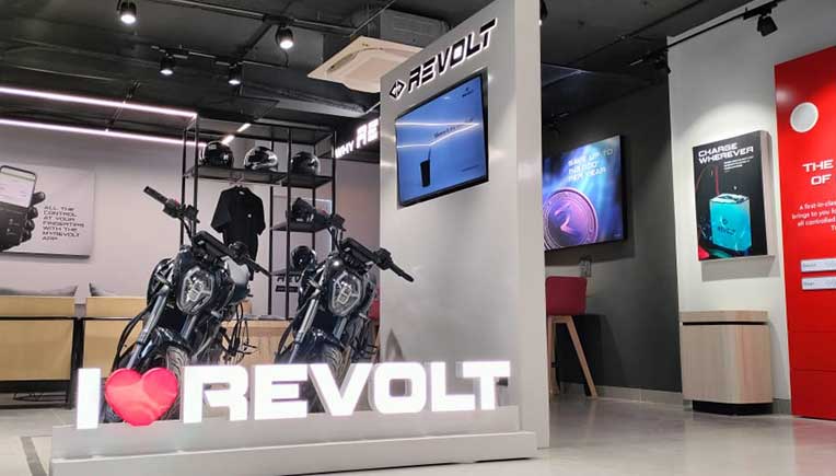 Revolt Motors’ first company-owned company-operated store in Delhi
