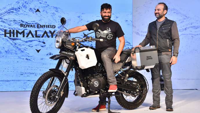 Siddhartha Lal, MD & CEO, Eicher Motors and Rudratej (Rudy) Singh, President, Royal Enfield