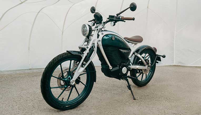 Royal Enfield showcases Flying Flea electric motorcycle in Bengaluru