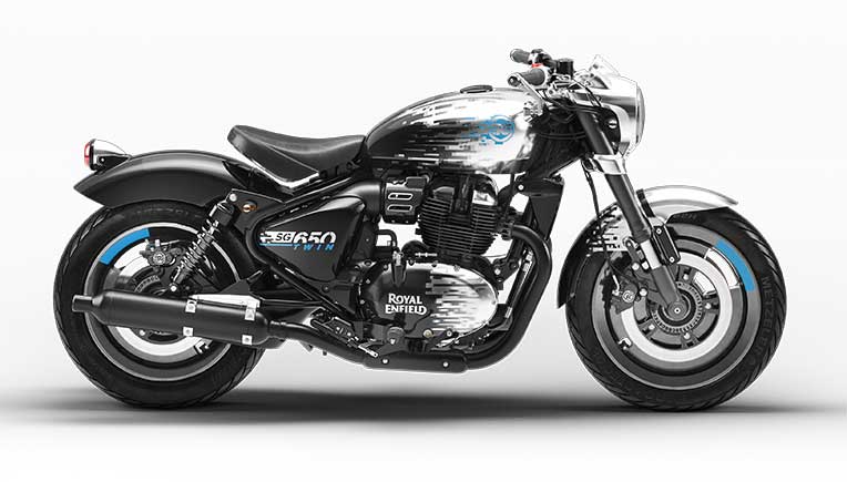 Royal Enfield unveils SG650 concept motorcycle at EICMA 2021 