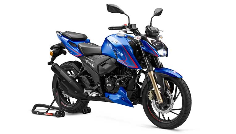 TVS Apache RTR 200 4V with Single-Channel ABS gets 3 ride modes
