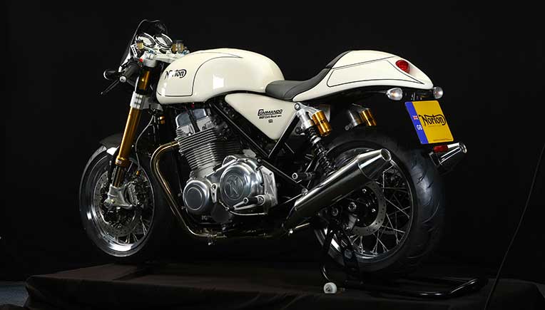 Norton cafe racer MKII: Pic courtesy Norton Motorcycles