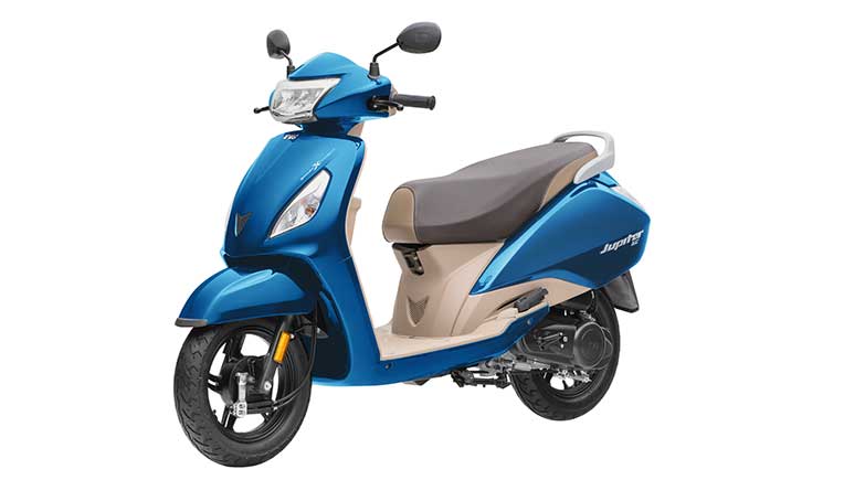 TVS Motor Company launches TVS Jupiter ZX Drum with SmartXonnect 