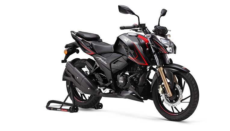 TVS launches Apache RTR 200 4V, Apache RTR 160 4V BS-VI motorcycles