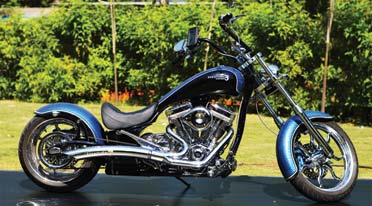 Avantura 2000cc chopper style motorcycles for Rs 21.40 lakh onward