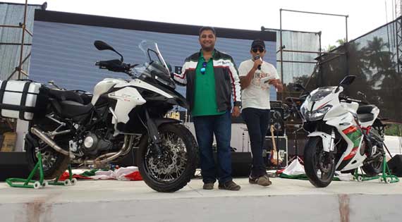 DSK Benelli unveils four new Bikes at India Bike Week 2016
