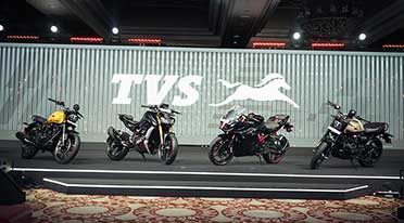 Enhancements to TVS Apache portfolio and TVS Ronin