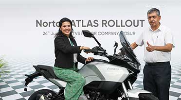 First Norton Atlas rolls out at Hosur factory