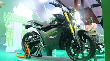 Gravton Motors unveils new e-bike Arq at Hyderabad e-show