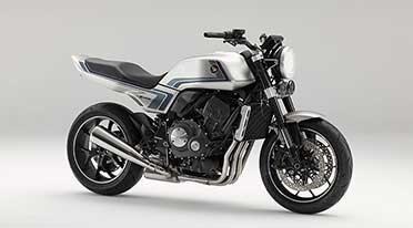 Honda world premiere of CB-F Concept 