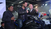 John Abraham rocks Auto Expo for Yamaha