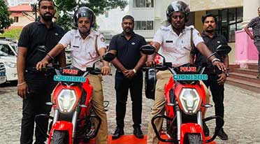 Kochi Police fleet gets Revolt electric motorcycles 