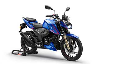 New TVS Apache RTR 200 4V with first-in-segment features at Rs 1.31 lakh