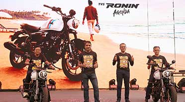 New TVS Ronin Agonda unveiled at Motosoul 5.0 at Rs 1.31 lakh