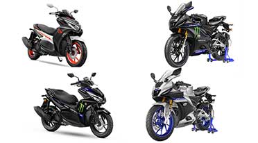 New Yamaha YZF-R15 V4, YZF-R15M motorcycles, Aerox 155 maxi sports scooter launched