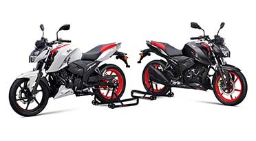 TVS Apache RTR 160 4V Special Edition with new colour, exhaust
