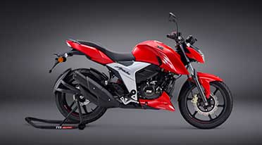 TVS Apache RTR 160 4V motorcycles gets DRLs, 3 ride modes & more