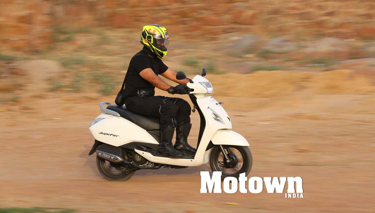TVS Jupiter BS IV Road Test Review