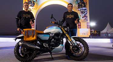 TVS Motor unveils 5 bespoke custom motorcycles at Rann Utsav in Gujarat 