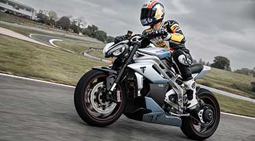 Triumph TE-1 electric motorcycle project completed 