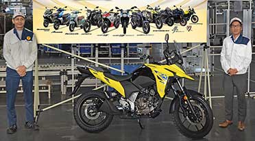 V-Strom SX became Suzuki India’s 7th millionth units