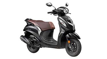Yamaha Fascino Darknight edition available at Rs 56,793