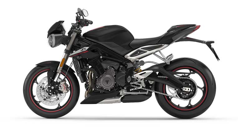 Triumph Motorcycles India has introduced two new colours for the Street Triple RS. These are crystal white and matt jet black.