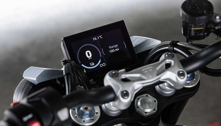 Triumph TE-1 electric motorcycle project completed 