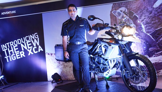 Vimal Sumbly, MD, Triumph Motorcycles India