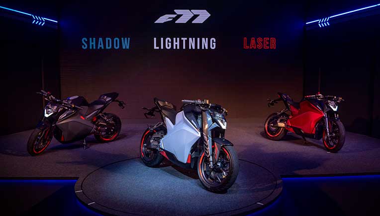 Ultraviolette Automotive unveils F77 high performance electric motorcycle