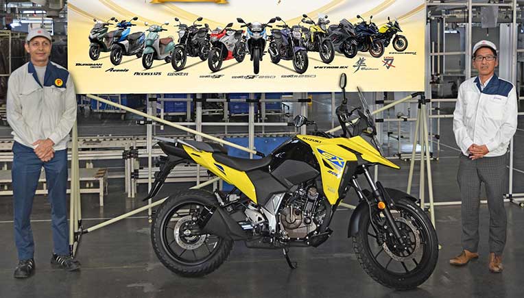 V-Strom SX became Suzuki India’s 7th millionth units