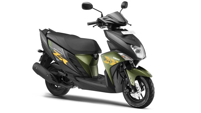 The new Yamaha Cygnus Ray-ZR
