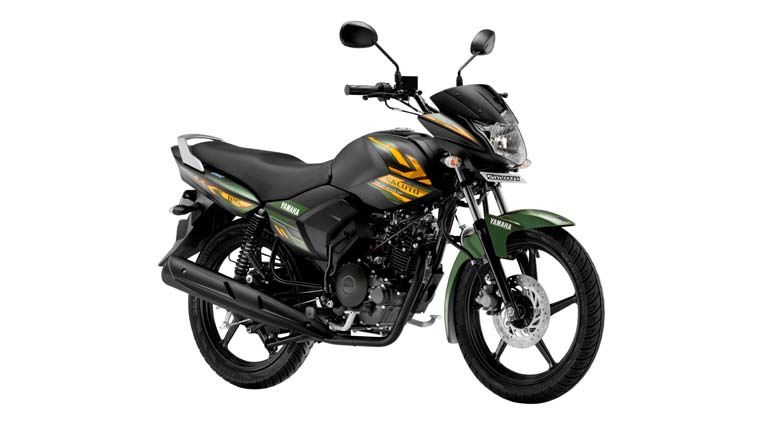 Yamaha Saluto 125cc Matt Green colour 