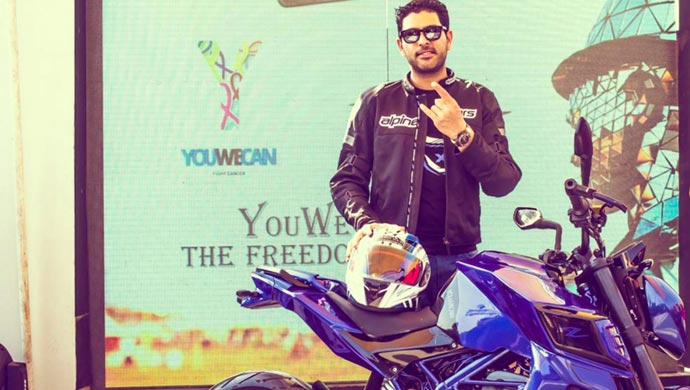 Yuvraj Singh at the launch