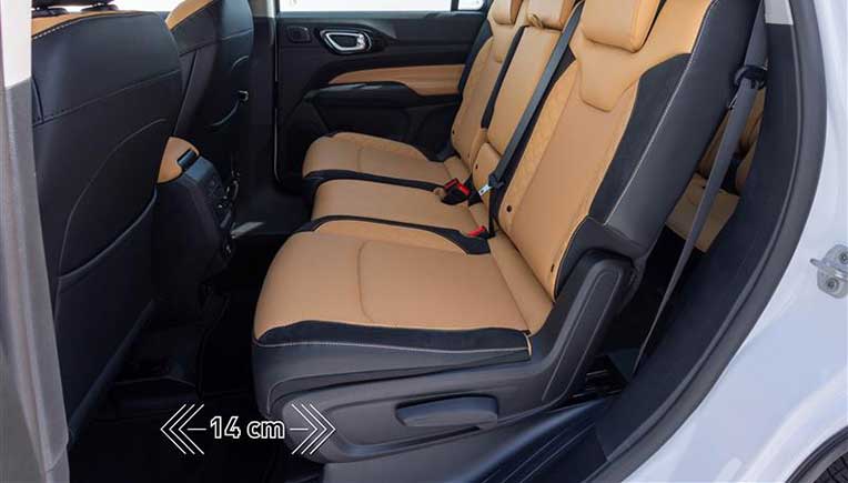 Sliding second-row seats on Limited & Overland variants at Rs 30.01 lakh onward