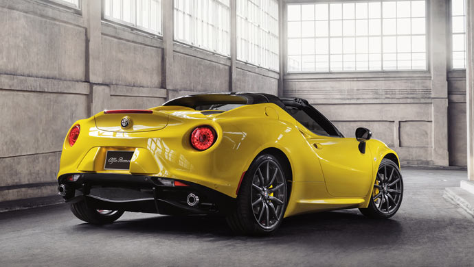 2015 Alfa Romeo 4C Spider 